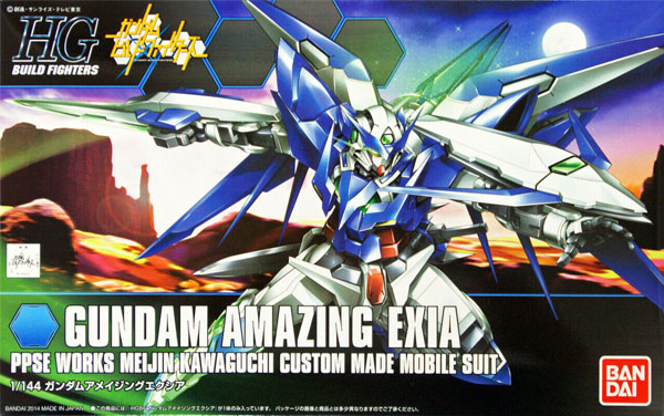 Gundam Gunpla HG 1/144 016 Gundam Amazing Exia